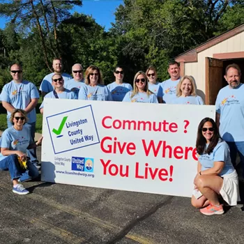 photo of LOC staff volunteering with United Way Day of Caring